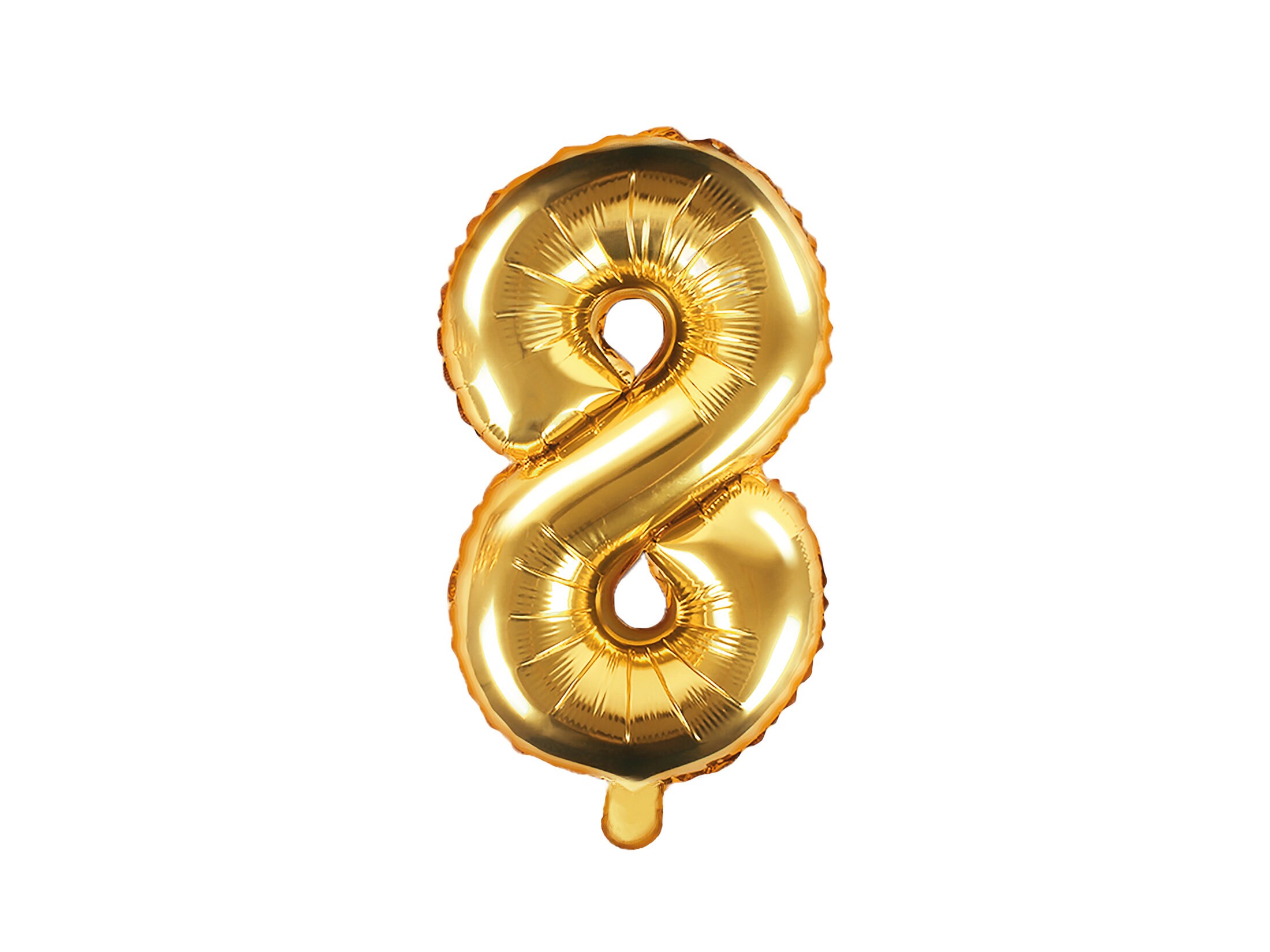 Giant gold 2024 number balloons