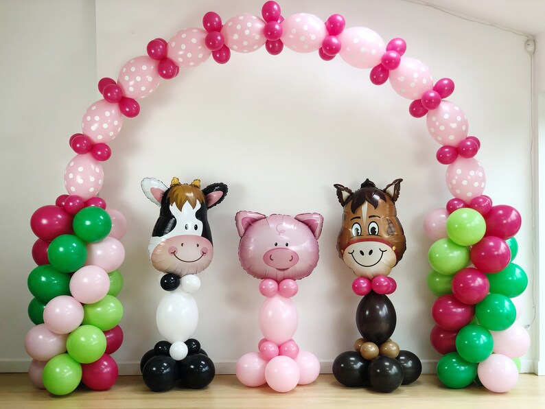Giant Pig Balloon Sculpture DIY 4.1ft Pig Balloon Display Etsy