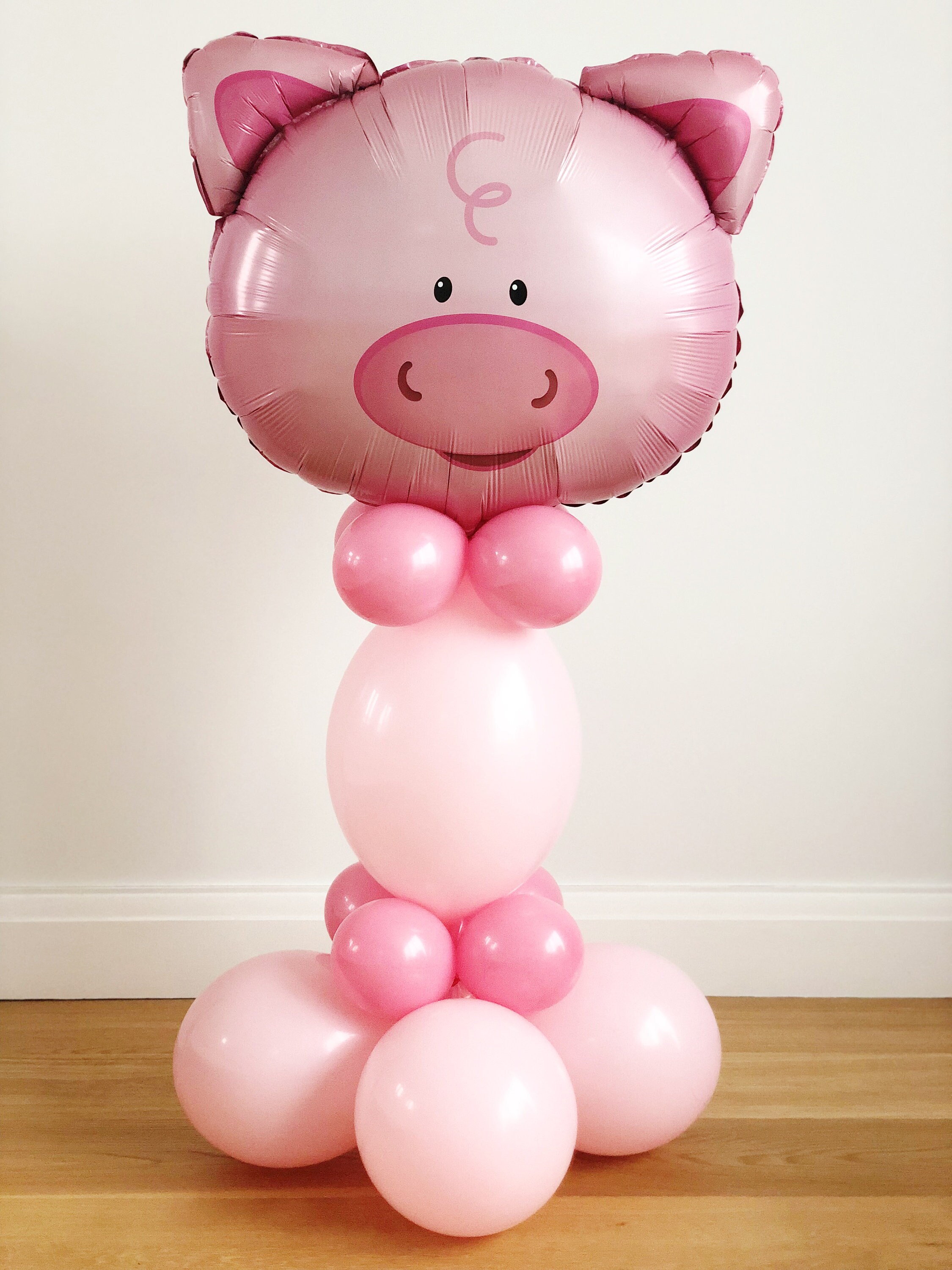 Giant Pig Balloon Sculpture DIY 4.1ft Pig Balloon Display Etsy