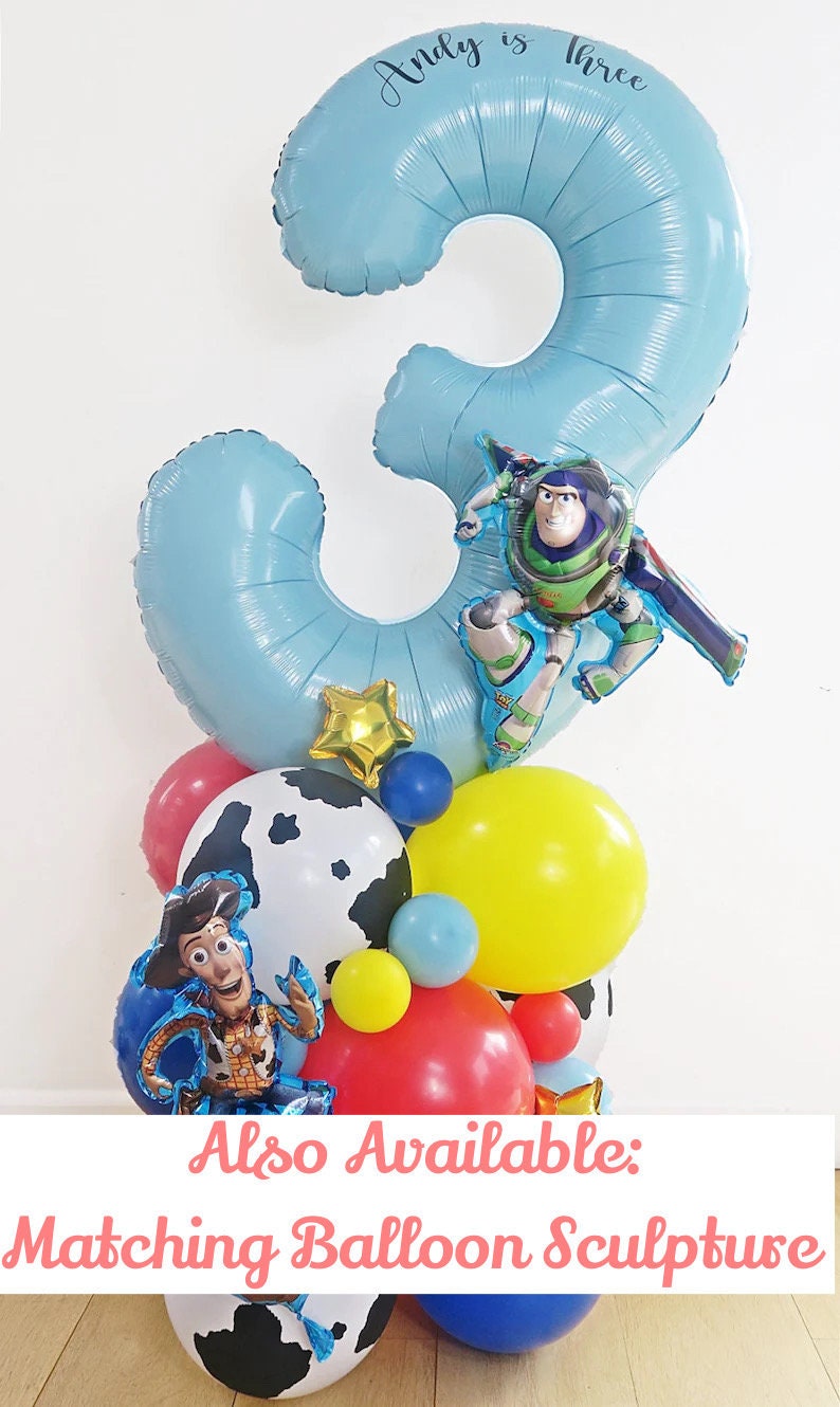 2 DIY Mini Toy Story Balloon Sculptures Buzz AND Woody Toy - Etsy UK