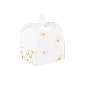 10 Daisy Favour Boxes, 5x7cm, Daisies Gift Boxes, Daisy Tableware, Spring Table Decorations, Daisy Treat Boxes, Daisy Favour Boxes