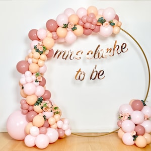 High Quality Dusky Pink and Blush Balloon Arch, Pink Balloon Garland, Pink Wedding Garland, Pink Balloon Arch, Wedding Balloon Garland