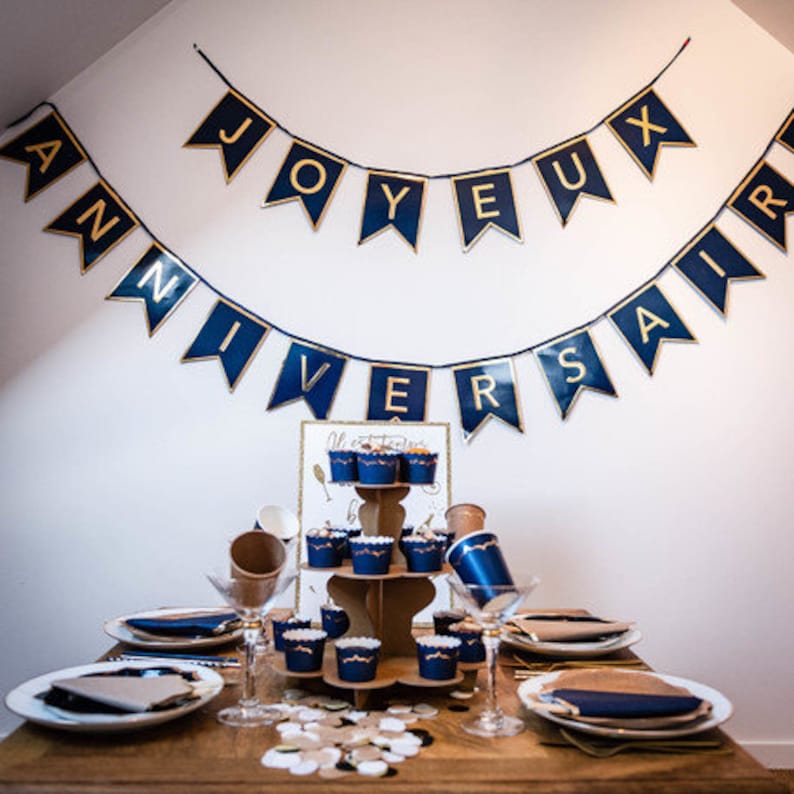 Small Navy and Gold Cupcake Wrappers Navy Cupcake Cases Etsy UK