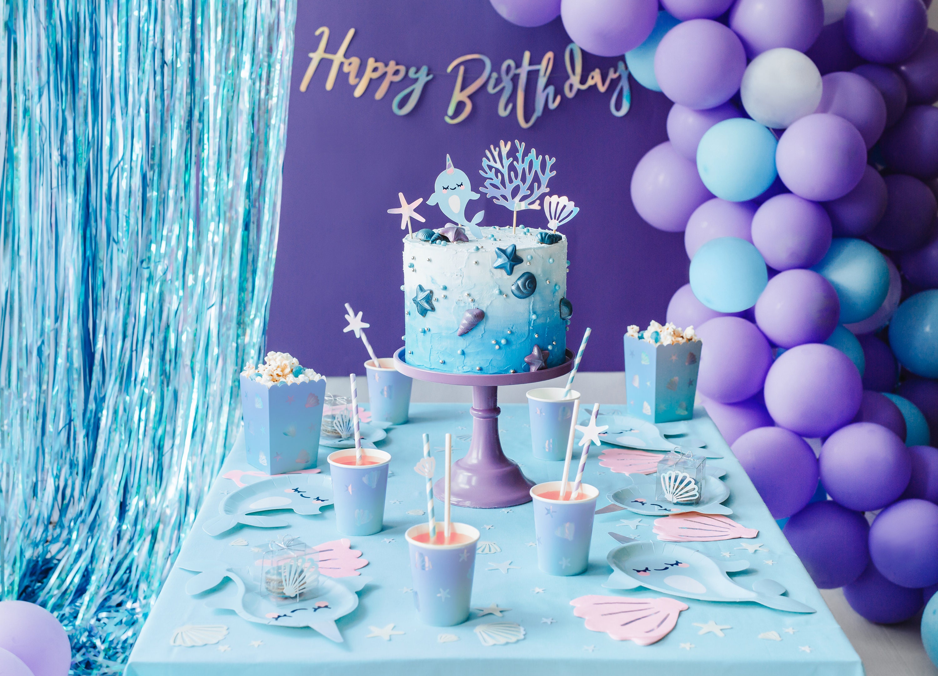 EMAAN Silver Happy Birthday Confetti Metal Foil Confetti Sequins, Party Table Scatter Decoration Exquisite Birthday Party (Silver