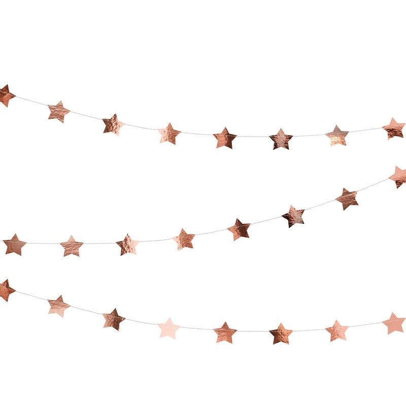 Gold Star Garland - Etsy