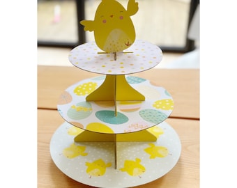 Easter Cupcake Stand, Easter Cupcake Display, Easter Food Stand, Easter  Party, Easter Cupcake Tower, Easter Tableware, Cake Stand