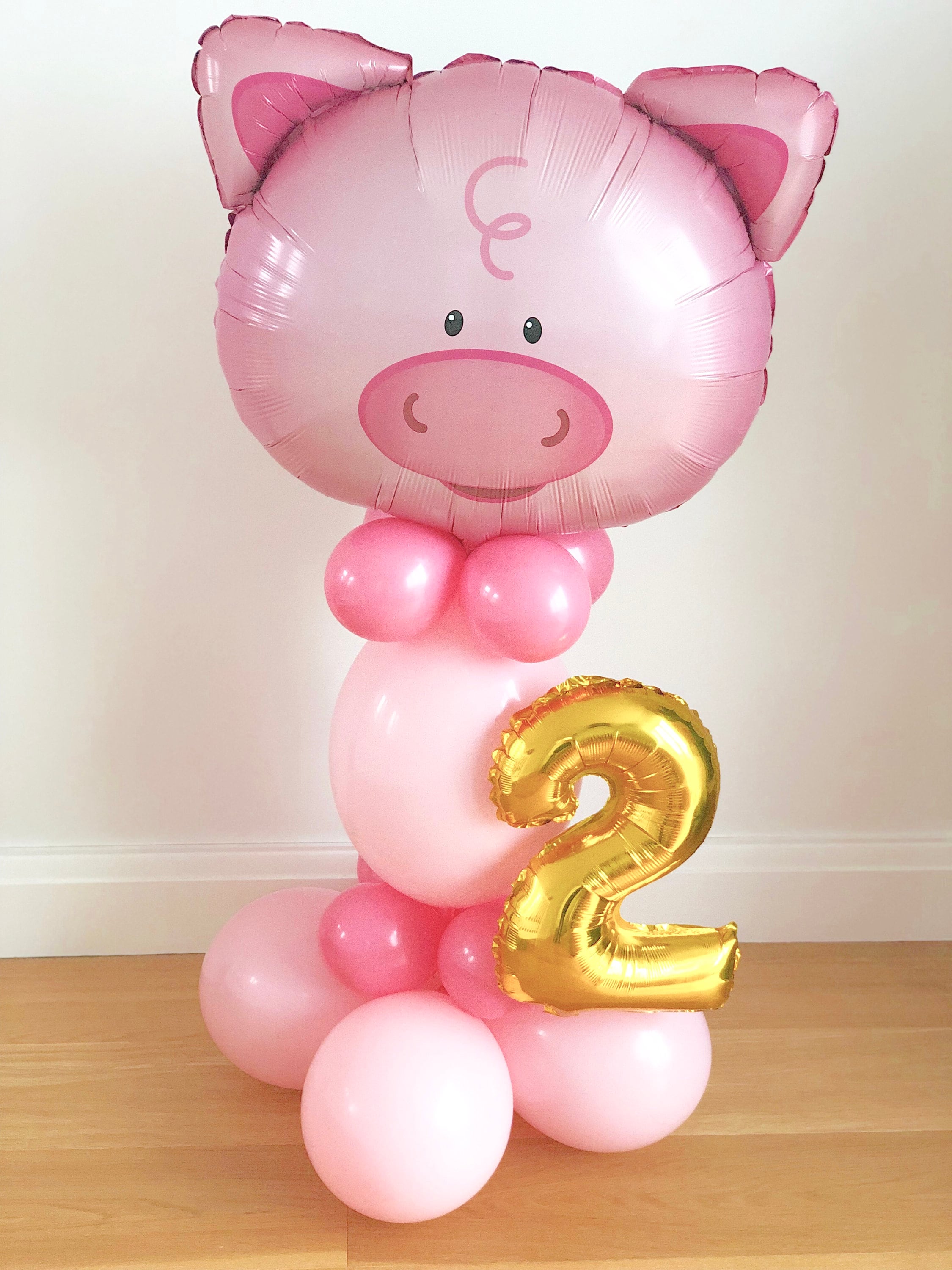 Giant Pig Balloon Sculpture DIY 4.1ft Pig Balloon Display Etsy