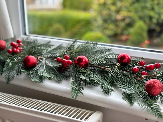 Tannengirlande Zapfen 165cm Weihnachtsdeko Künstlich