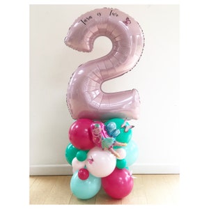 DIY Fairy Balloon Sculpture, 1.4m/55in, Pink Fairy Balloon, DIY Kit, Fairy Balloons, Number Balloon, Fairies, Balloons