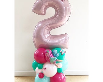DIY Fairy Balloon Sculpture, 1.4m/55in, Pink Fairy Balloon, DIY Kit, Fairy Balloons, Number Balloon, Fairies, Balloons