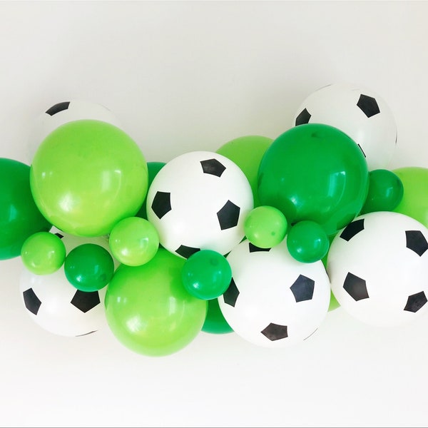 Football Themed Balloon Garland Etsy
