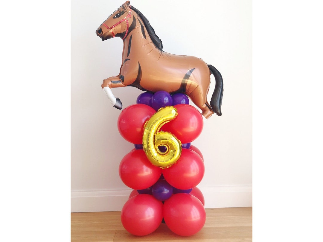 Giant Horse Balloon Sculpture 4.2ft Balloon Display Many Colours