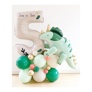 High Quality Large Triceratops Balloon Sculpture, Any Number, Dinosaur Balloon Stack, Dinosaur Balloon Sculpture, Dino Balloons