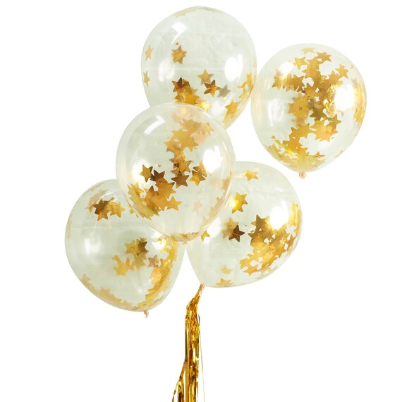 Gold Metallic Star Confetti – 2,5 Oz (ca. 71 G), Folien-Sterne, Für Party-Deko & Geschenke