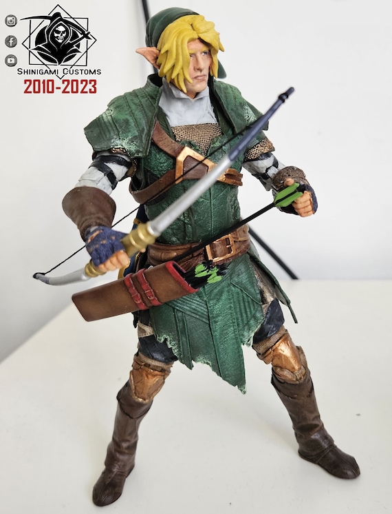 Link - The Legend Of Zelda - Half-Orc Custom & Collectibles