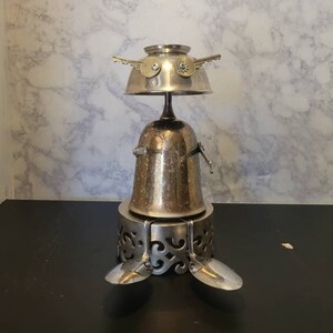 Found Object Robot sculpture, galentines day gifts, Steampunk sculpture, Junk Bot, unique gift for him, shelf decor, zero waste gifts,