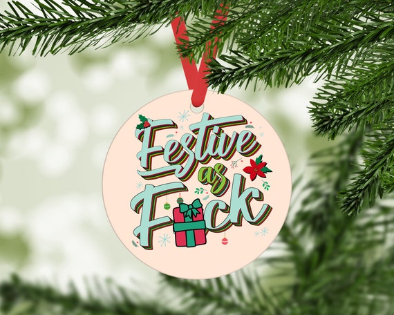 Funny Christmas Ornaments Naughty Christmas Gifts Christmas Etsy