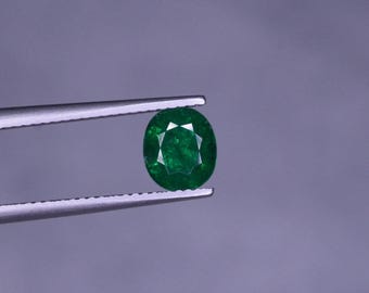 1.08 Ct Natural Swat Emerald – Bluish Green Loose Gemstone