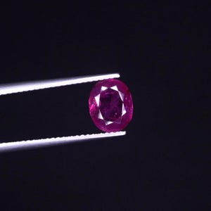 Natural Purplish Red Certified Ruby 2.10 Carat – Authentic Lustrous Ruby Gemstone for Rings & Jewelry