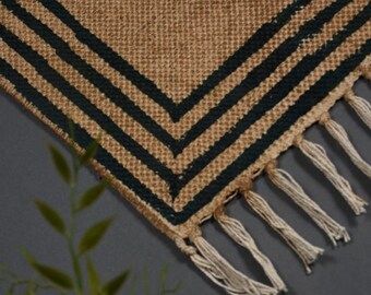 5x8 feet Handblock printed Rug / Indian Rug / Large Rug / Rug / Floor Rug Area Rug Rustic Rug, Woven Rug, Carpet 60x96 inches , 150x240 cms