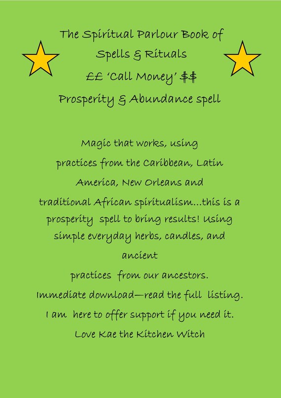 Money Spells: Attract Prosperity and Abundance