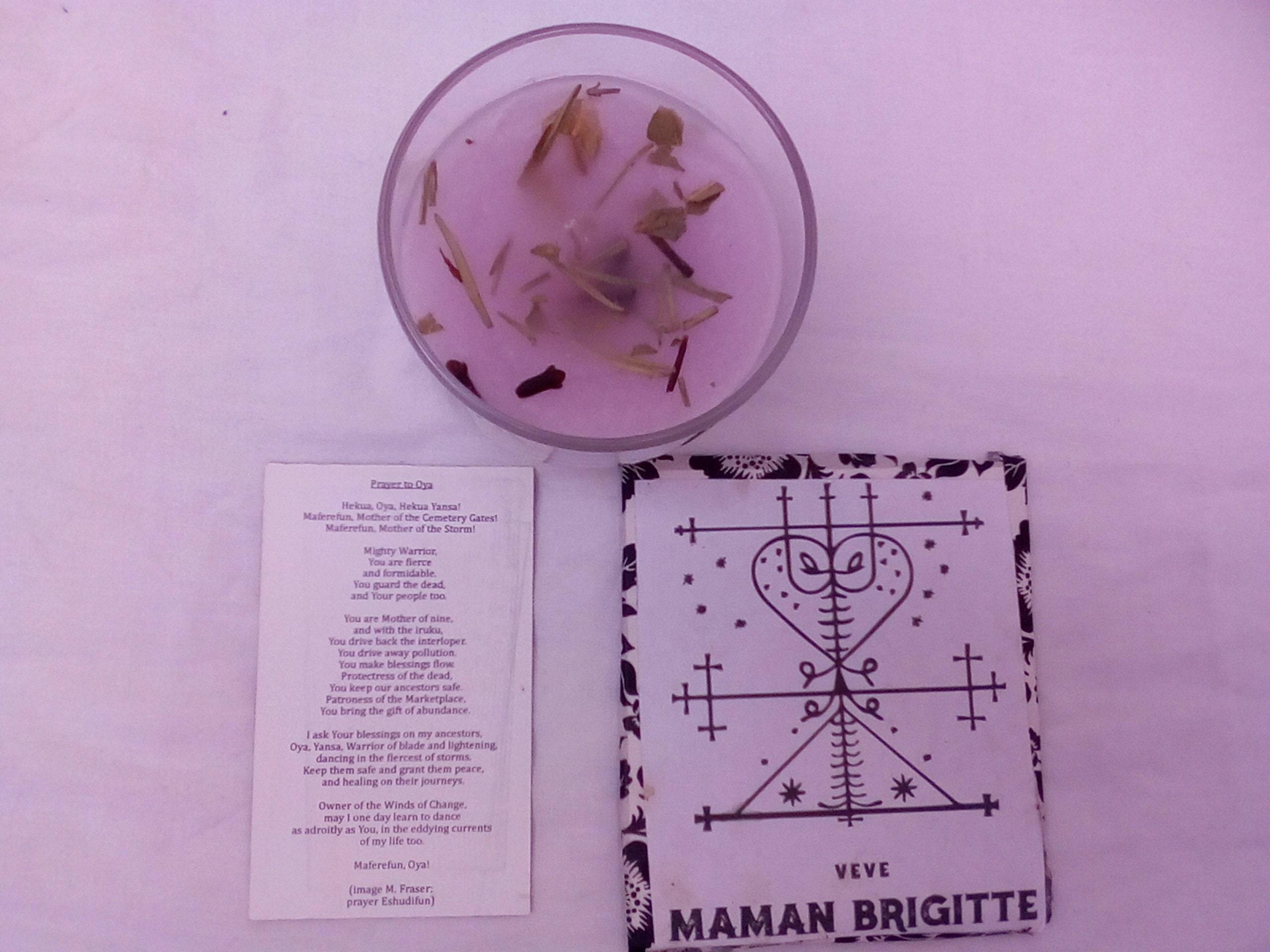 Déesse Bougie, Bougie Oya, Maman Brigitte Spirituelle, Rituel Autonomisation Des Femmes