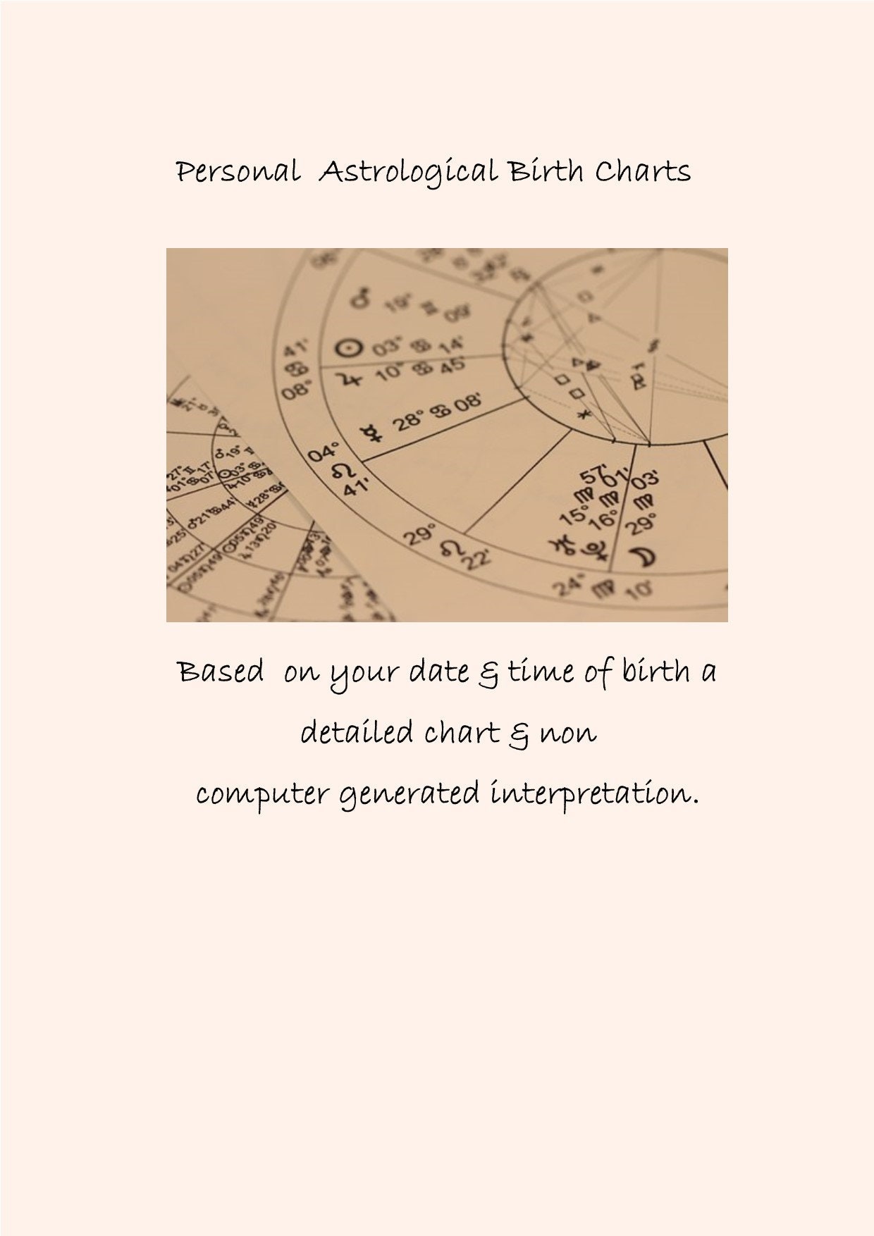 Lecture Personnelle de Diagramme Naissance d'astrologie, Lecture Natal, Astrologique | Numérique ou 