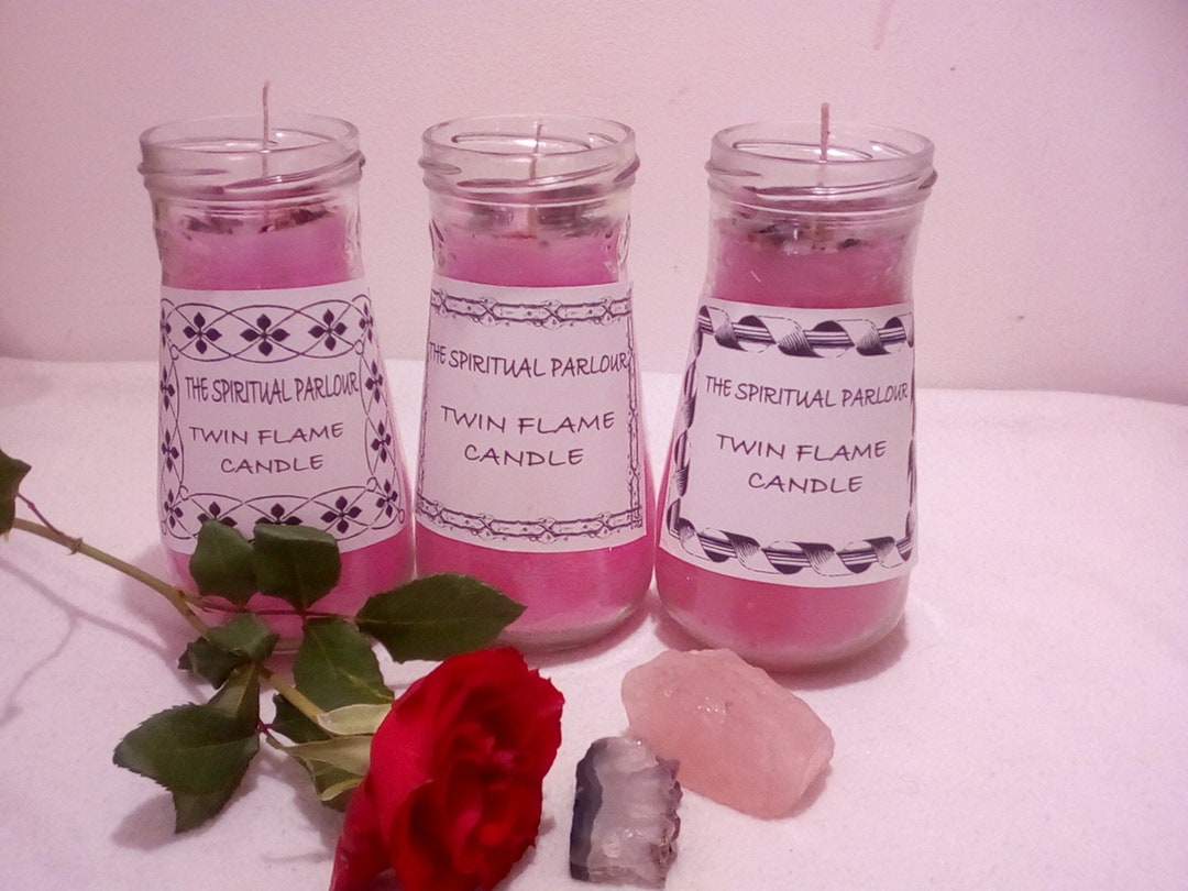 Love Candle 'twin Flame' Candle Spiritual Candle Etsy
