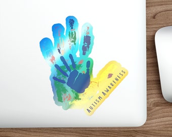 Sticker autisme, Mois de la sensibilisation à l'autisme, Sensibilisation à l'autisme, Acceptation de l'autisme, Neurodiversité Sticker