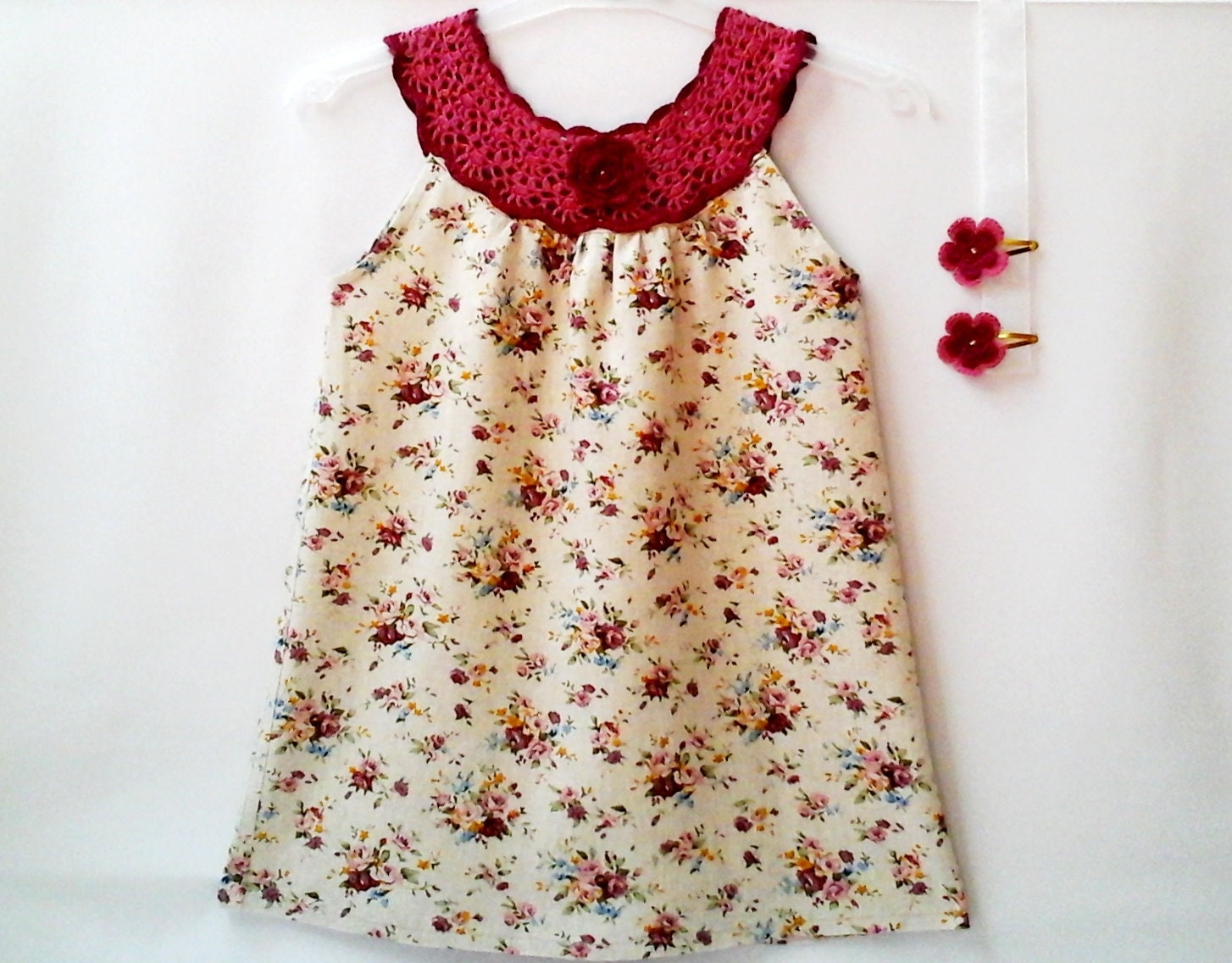 little girl in sundress