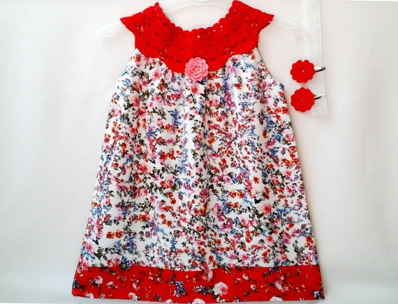 rustic floral dress