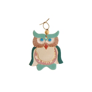 Nurit Teva Small Smart Owl – Bright Colors