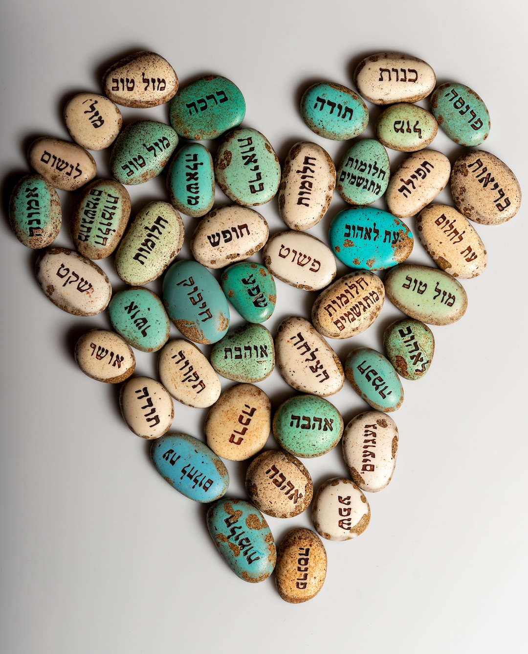 10 Blessing Stones Mix Etsy