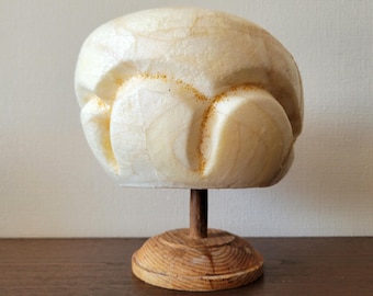 Vintage hoedenblok - kroonbaret