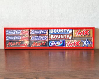 Snickers Mars Vintage Food Candy Store Displaystandaard Reclame-dummyrepen