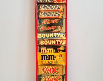 M&M's Snickers Vintage Food Candy Store displaystandaard reclamedummy Mars