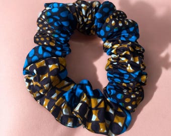 African Print Scrunchie - Hair Elastics Ties - Hair  display picture 2