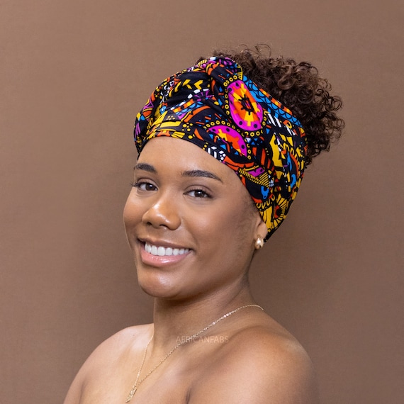 Fascia Turbante Turbante Africano Per Capelli Donna Donna Stampa