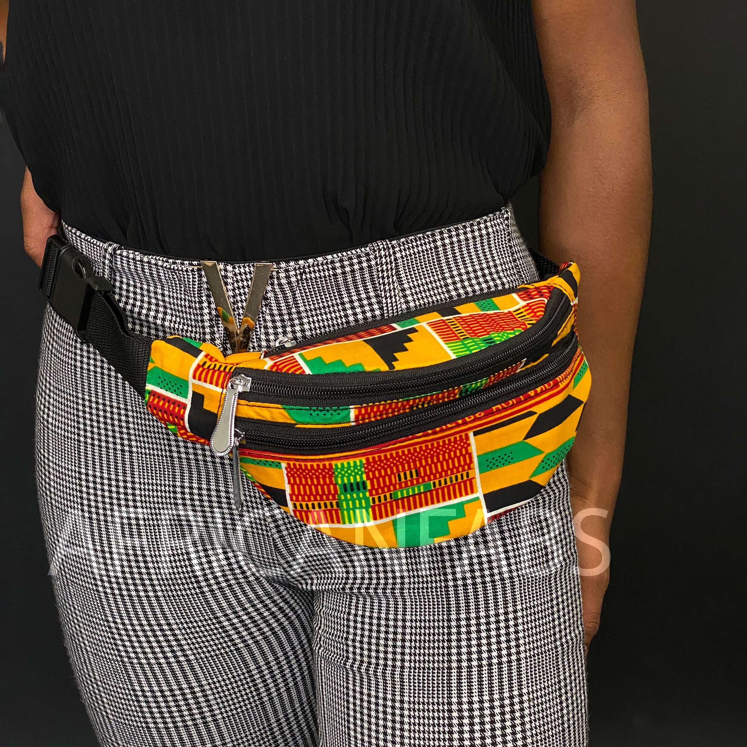 Ankara fanny pack Clearance