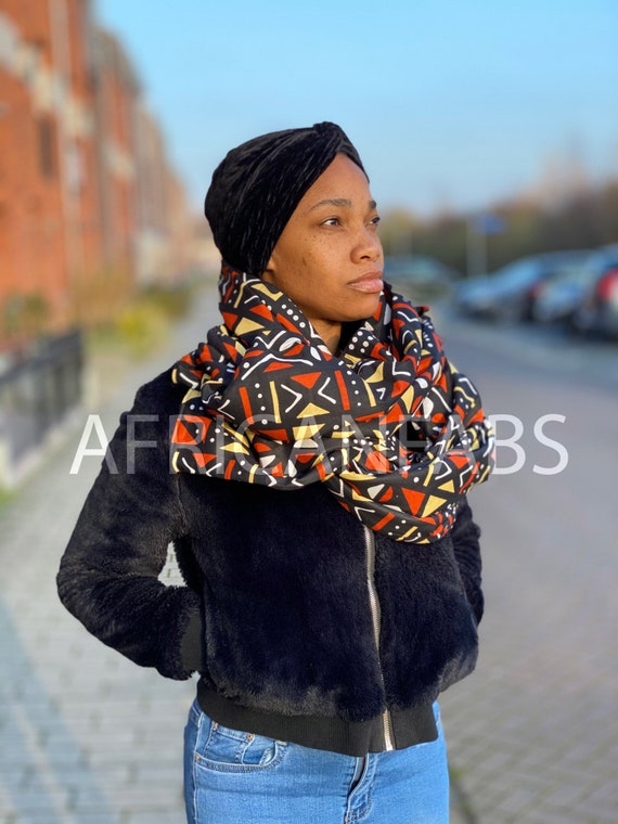 Durag / Du-rag / Do-rag / Bandana - Unisex - Orange / Blue – AfricanFabs