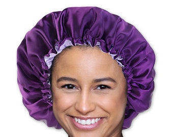 Bonnet en Satin Réversible - HOLYMANE ESSENTIALS – HOLYMANEBOX