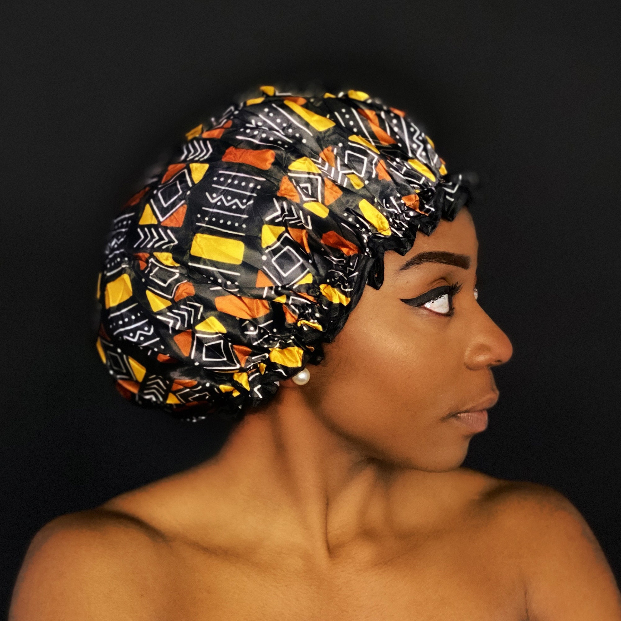 XL Extra large Shower cap for full hair / curls / afro Etsy