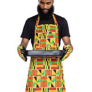 Orange apron sale