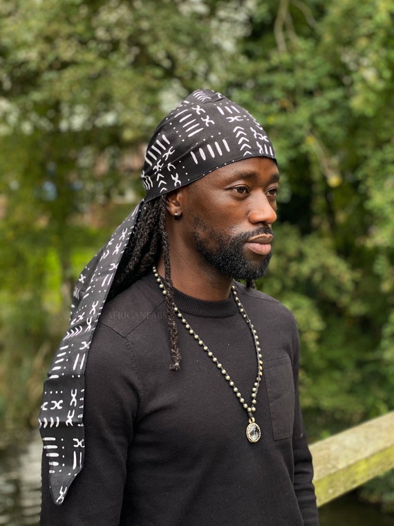 Durag / Du-rag / Do-rag / Bandana African print cotton -  Portugal