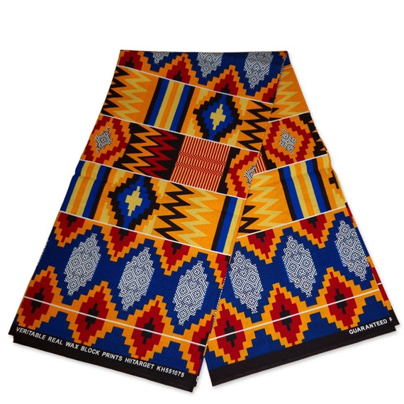 Kente african print fabric deals