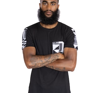 Black and white t shirt deals