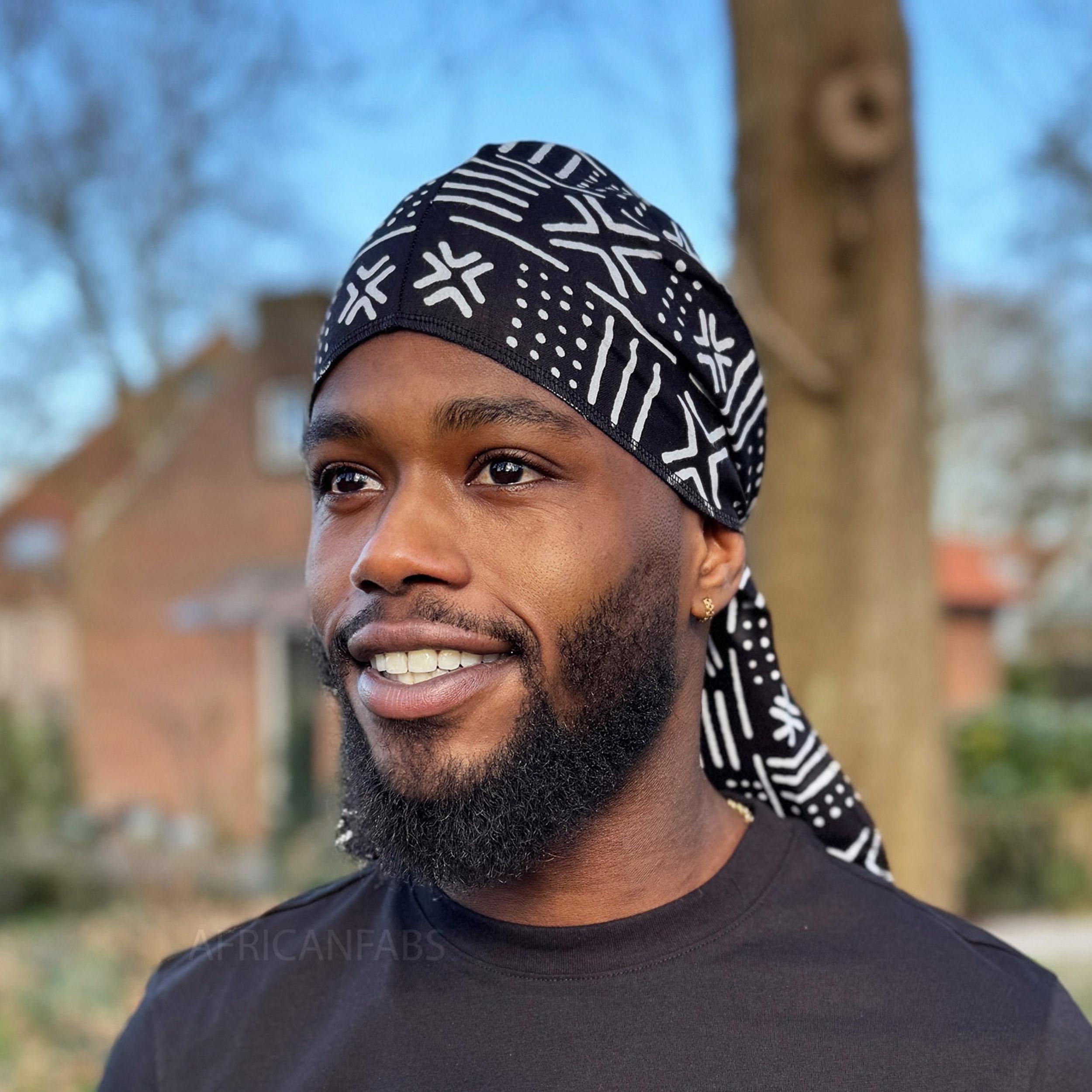 Durag / Du-rag / Do-rag / Bandana - African Print Cotton - Unisex ...