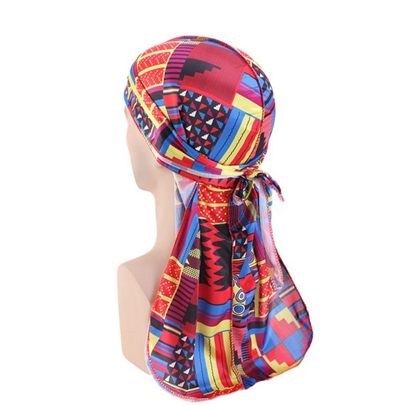 Durag / Du-rag / Do-rag / Bandana African print cotton -  Portugal