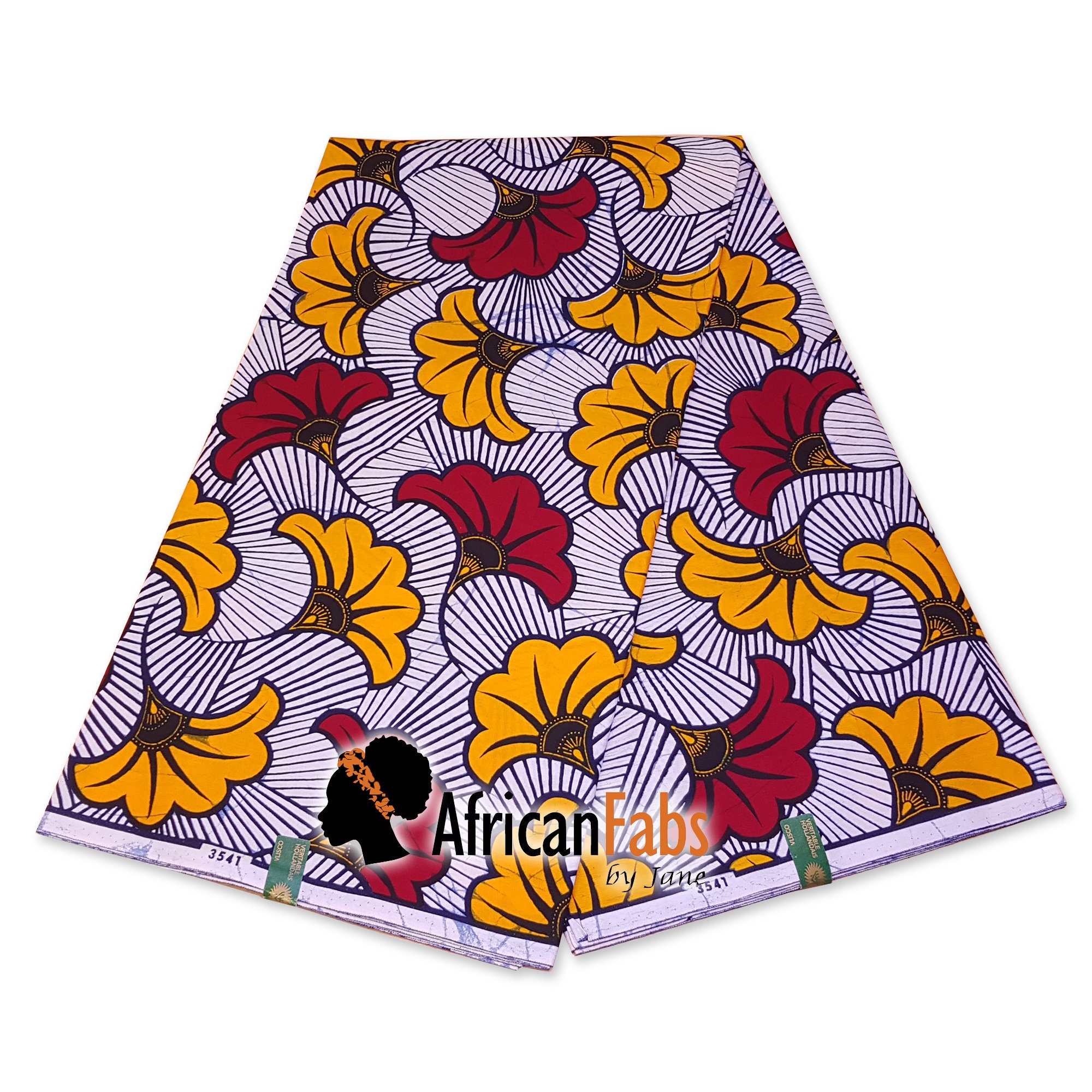 VLISCO Hollandais Wax print fabric - PURPLE WEDDING FLOWERS – AfricanFabs