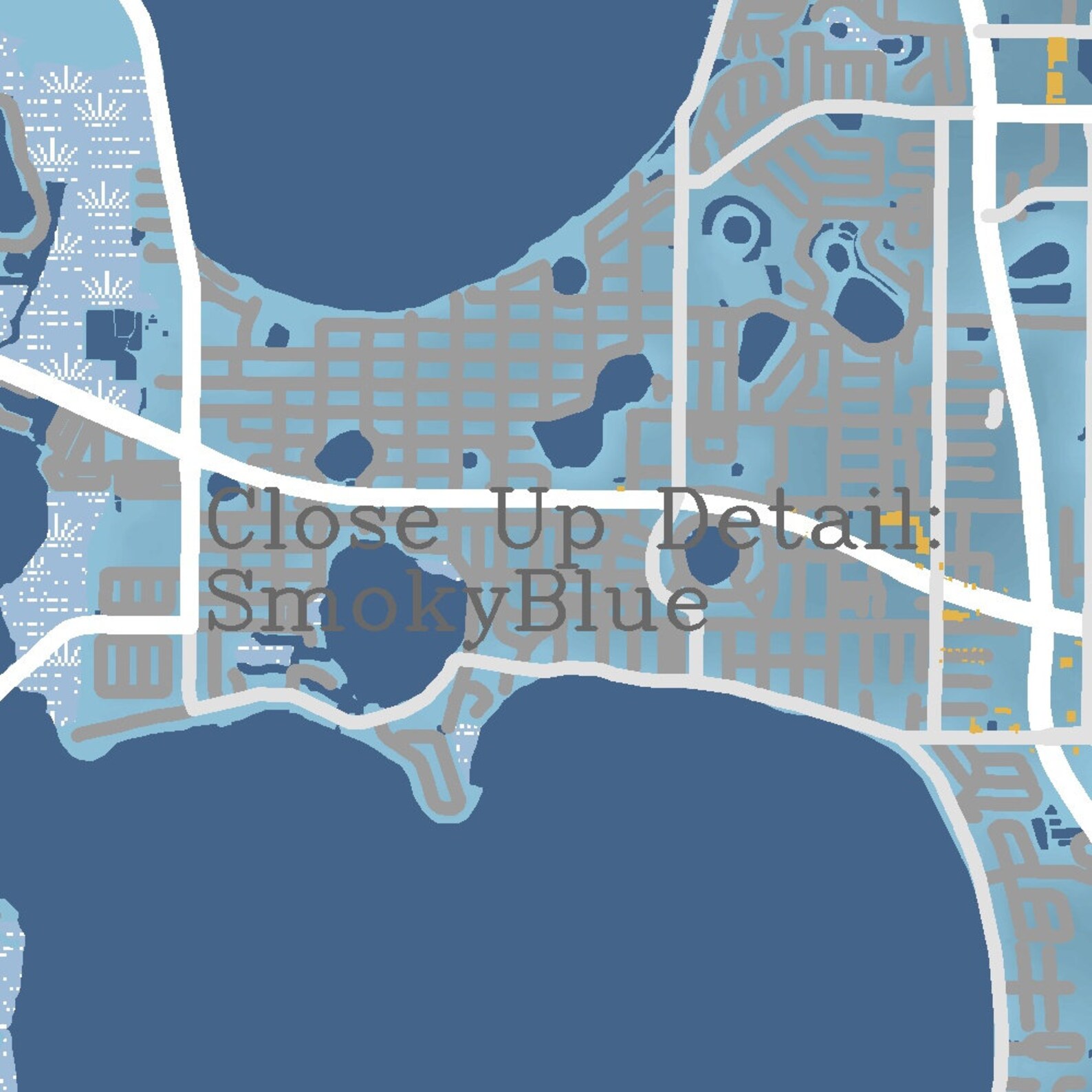 Clermont Florida Map With Streets - Il 1588xN.2357186455 Ocid 